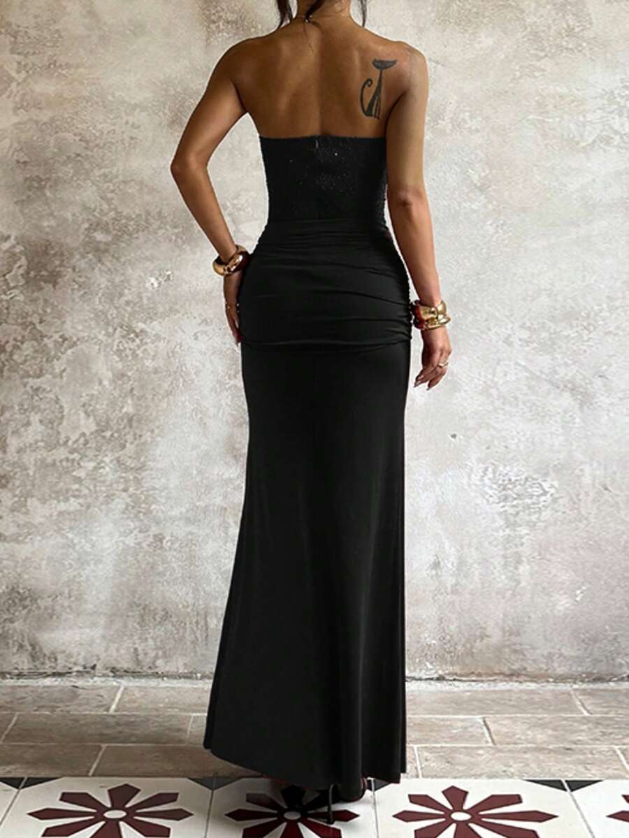 Steffi bordeaux dress