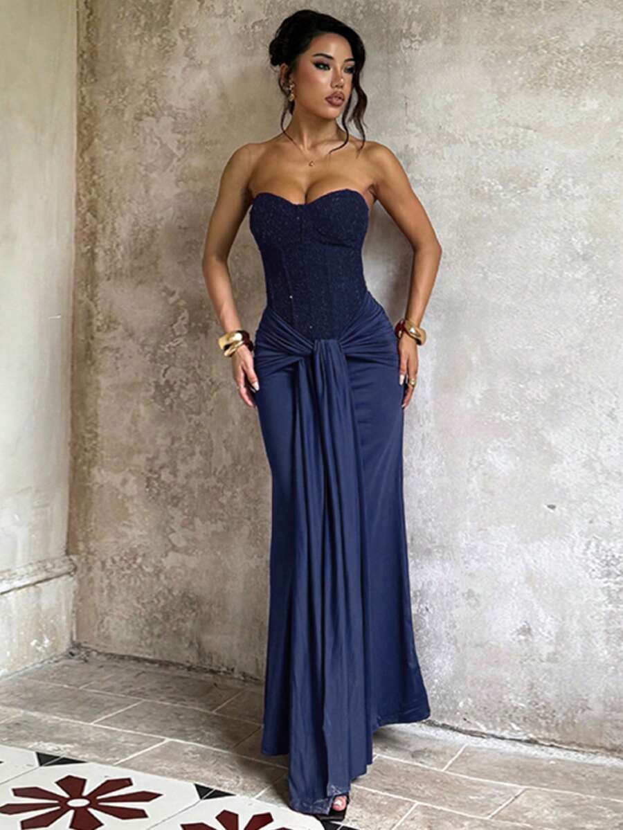 Steffi bordeaux dress