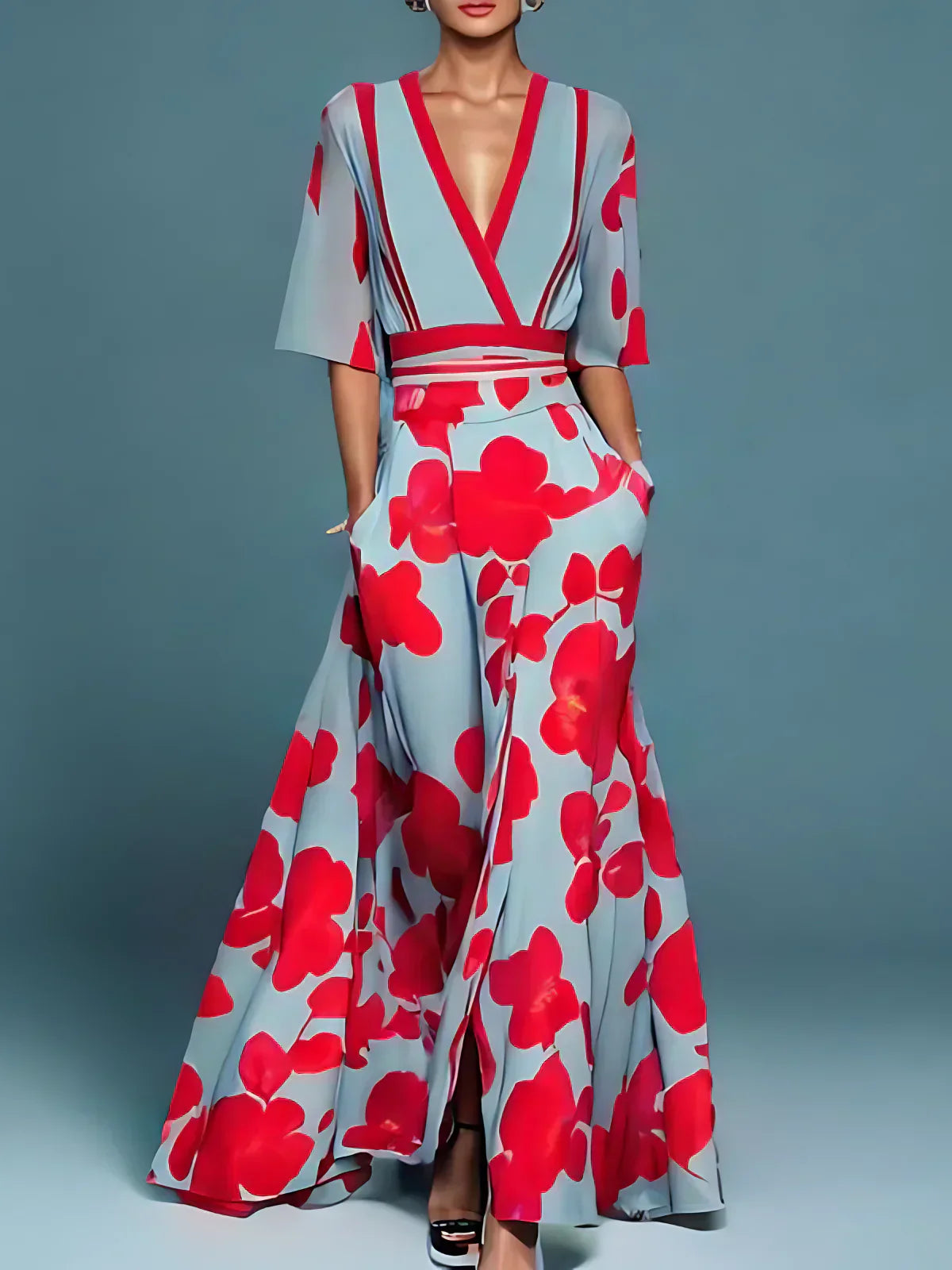 Sofia | Robe élégante à fleurs