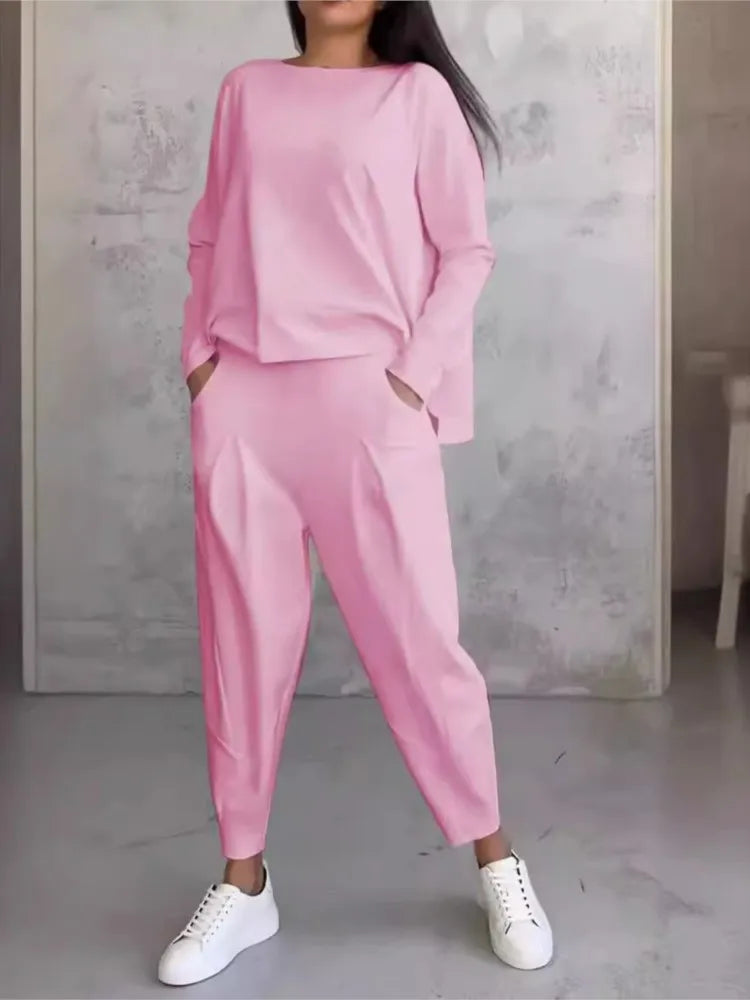 Élise™ | Ensemble 2 Pièces Ample et Élégant