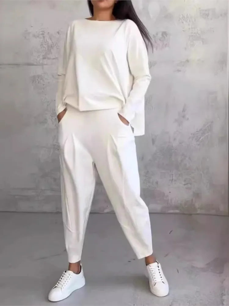 Élise™ | Ensemble 2 Pièces Ample et Élégant