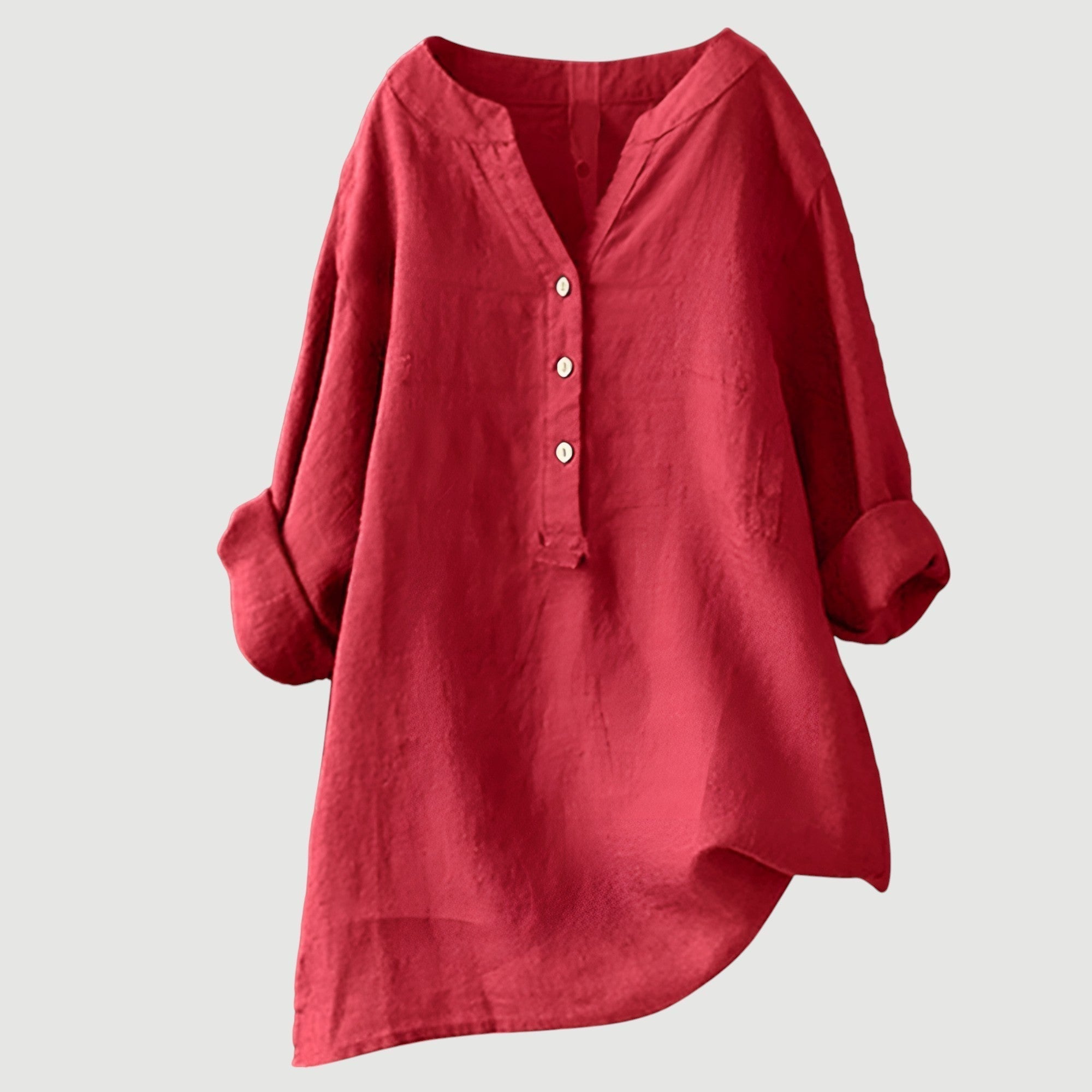 Freja™ | Blusa Mujer de Lino Ligera y Cómoda